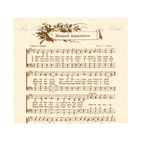 Blessed Assurance Hymn On Parchment With Bird By Fanny J Crosby 8x10 Sheet Music Wall Art Digital Download Printable DIY Vintage Verses Blessed Assurance Hymn On Parchment With Bird By Fanny J Crosby 8x10 Sheet Music Wall Art Digital Download Printable DIY Vintage Verses